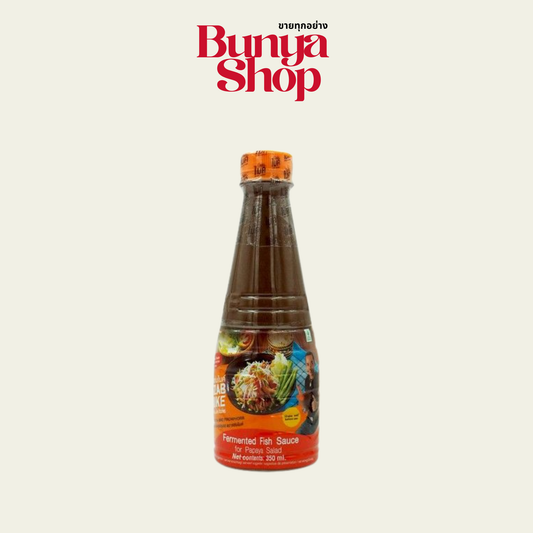 ZAB MIKE  Fischsoße für Papayasalat 350ml แซ่บไมค์ น้ำปลาร้า
